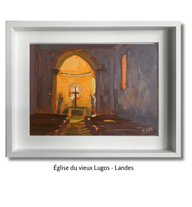 Église du vieux Lugos - Landes 