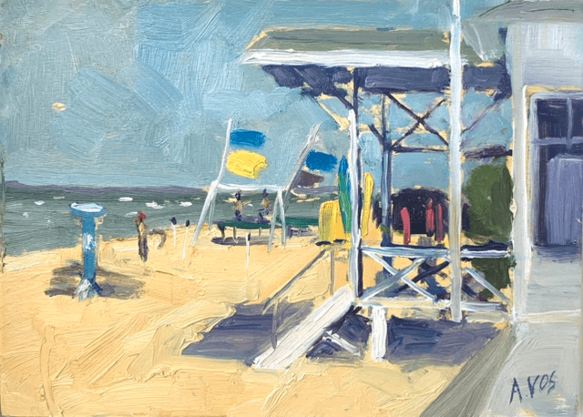 Le poste de secours à Jetée du Moulleau - Arcachon