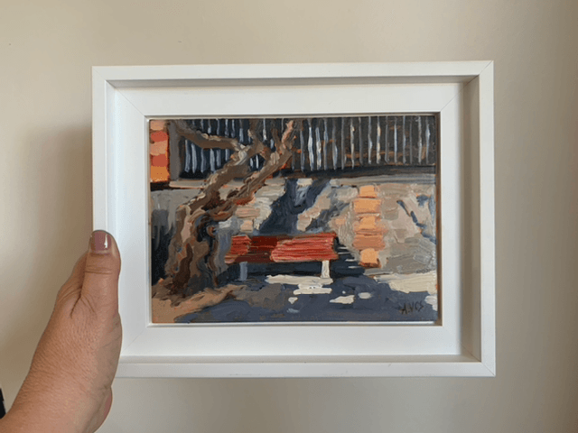 Le banc rouge - Jetée de la Chapelle Arcachon