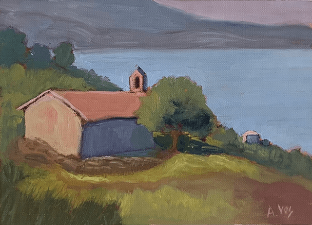 Souvenir de Corse - sur les hauteurs de Canari