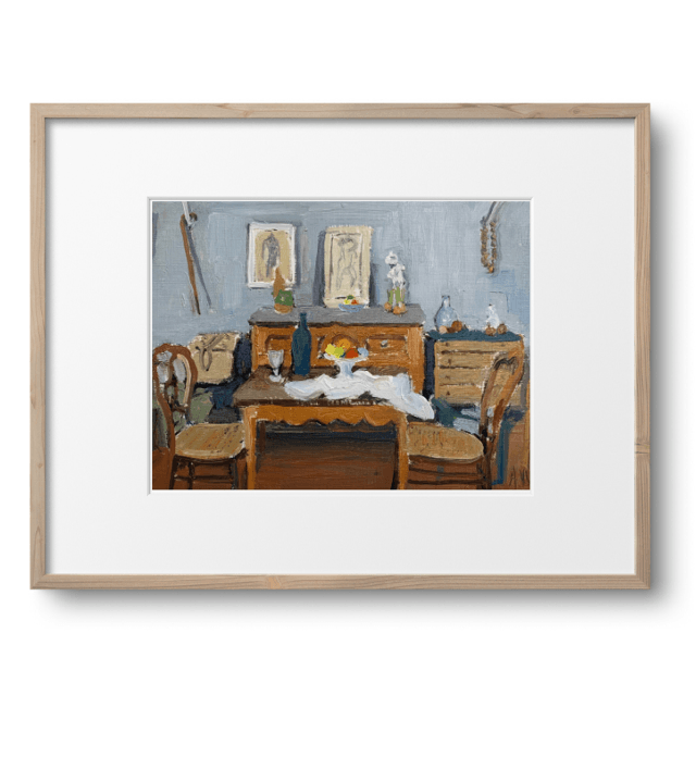 Dans l’atelier de Cézanne