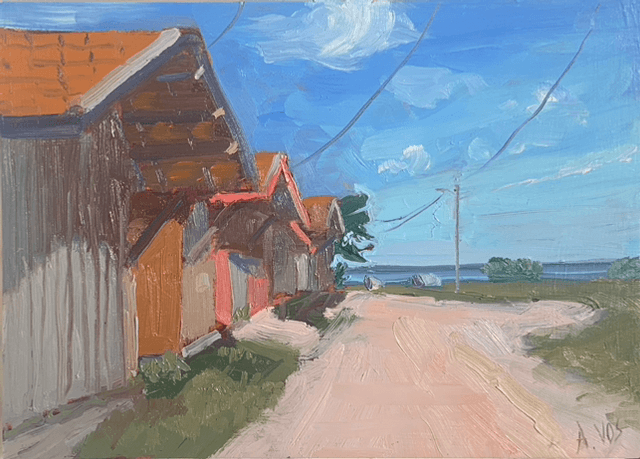 Village ostréicole, port du canal à Gujan