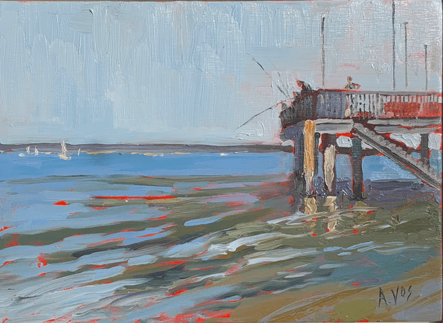 La jetée de la Chapelle à Arcachon 