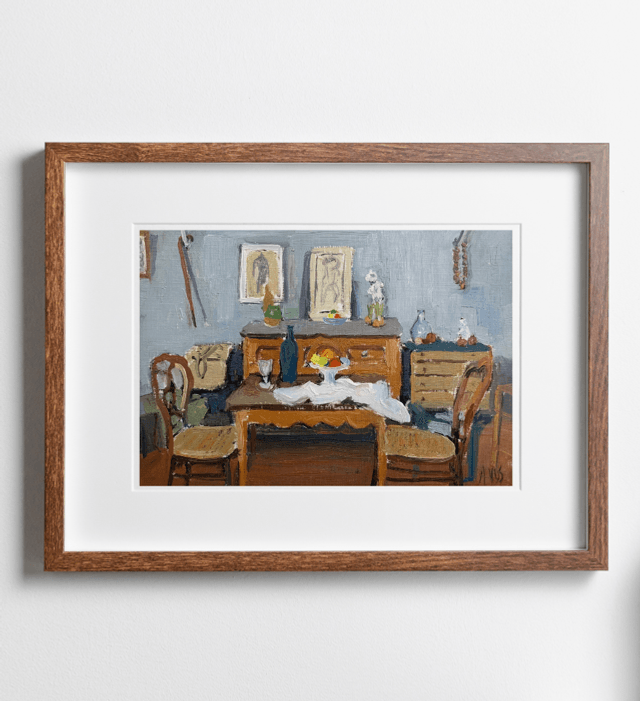 Dans l’atelier de Cézanne