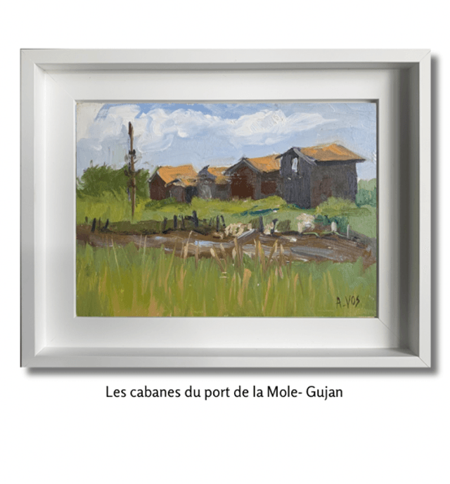 Les cabanes du port de la Mole - Gujan
