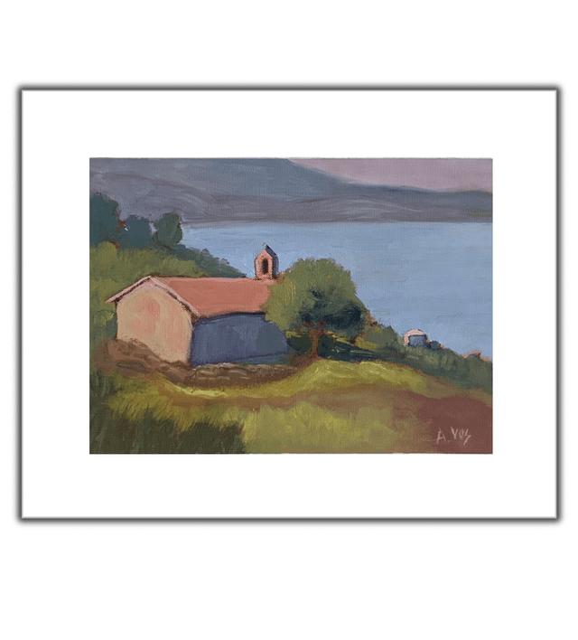 Souvenir de Corse - sur les hauteurs de Canari