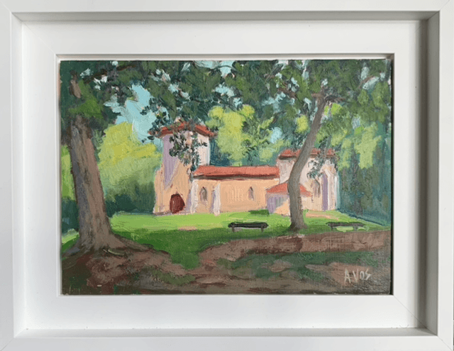 Petite église du vieux Lugos - Landes