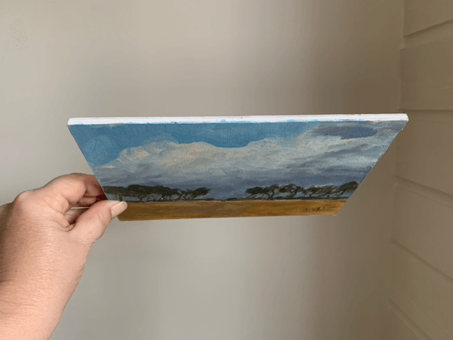 Nuages et ciel bleu - Souvenirs d’Irlande