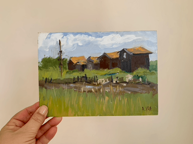 Les cabanes du port de la Mole - Gujan