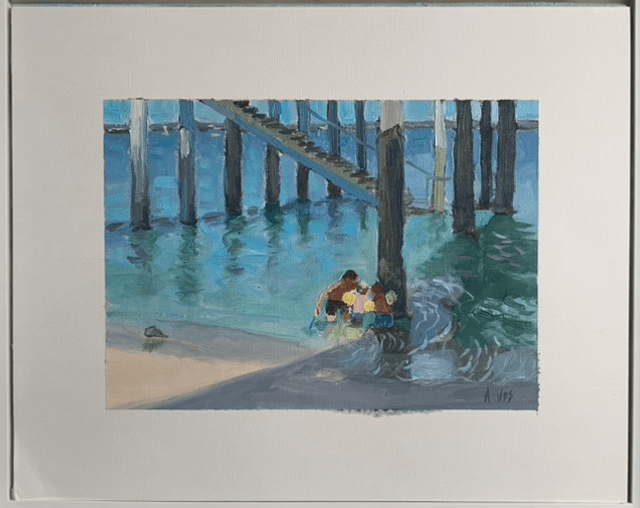 A la pêche aux moules - Arcachon