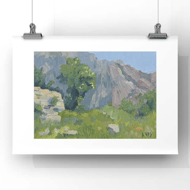 Randonnée en Corse - étude 