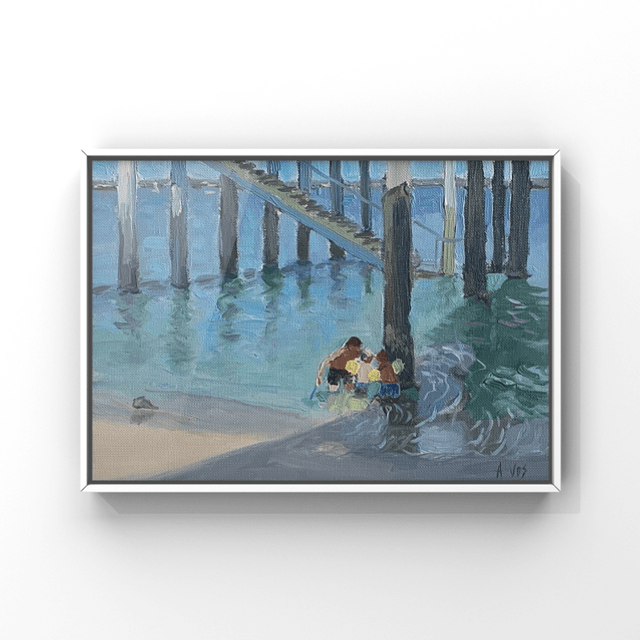 A la pêche aux moules - Arcachon