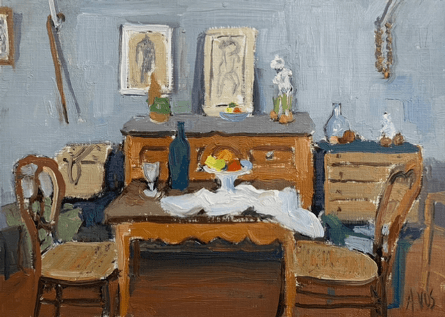 Dans l’atelier de Cézanne