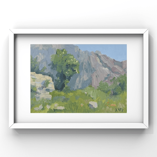Randonnée en Corse - étude 