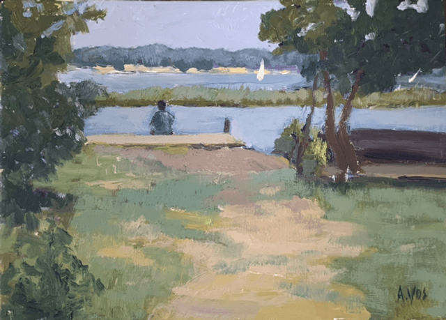 Bords du lac  - Sanguinet