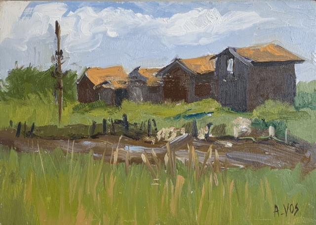 Les cabanes du port de la Mole - Gujan
