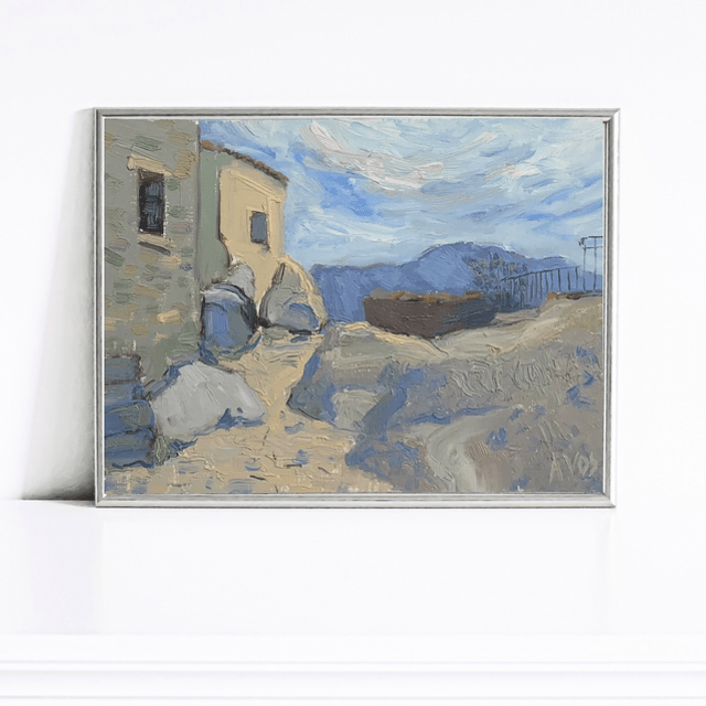 Souvenir de Corse - Village de Sant’Antonino