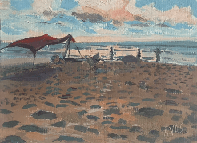 Fin de soirée à l’océan - Biscarrosse