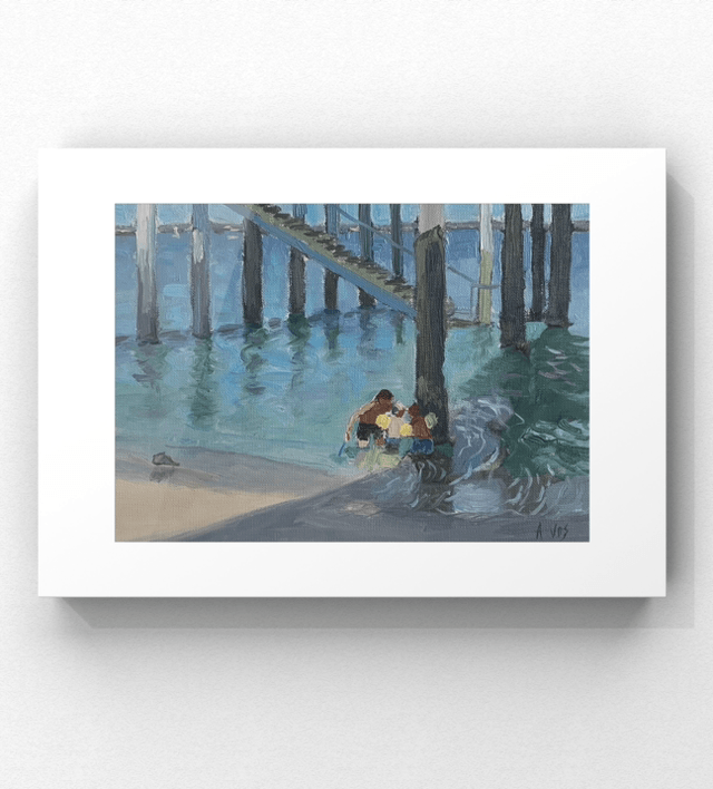 A la pêche aux moules - Arcachon